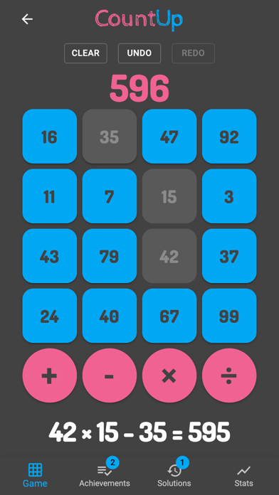 Screenshot #2 pour Count Up: Maths Game