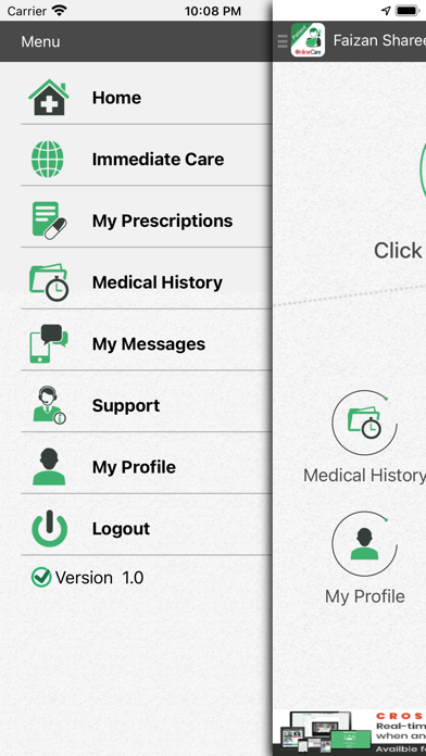 OnlineCare PK Screenshot