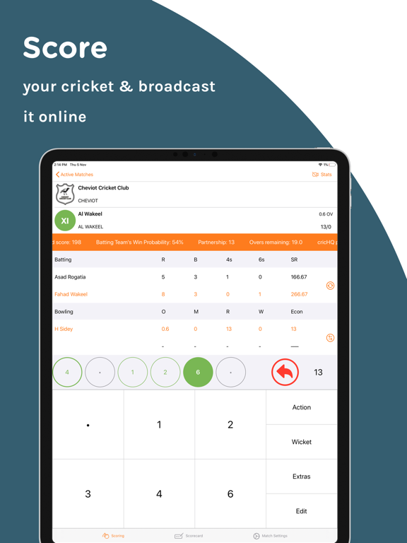 Screenshot #5 pour cricHQ