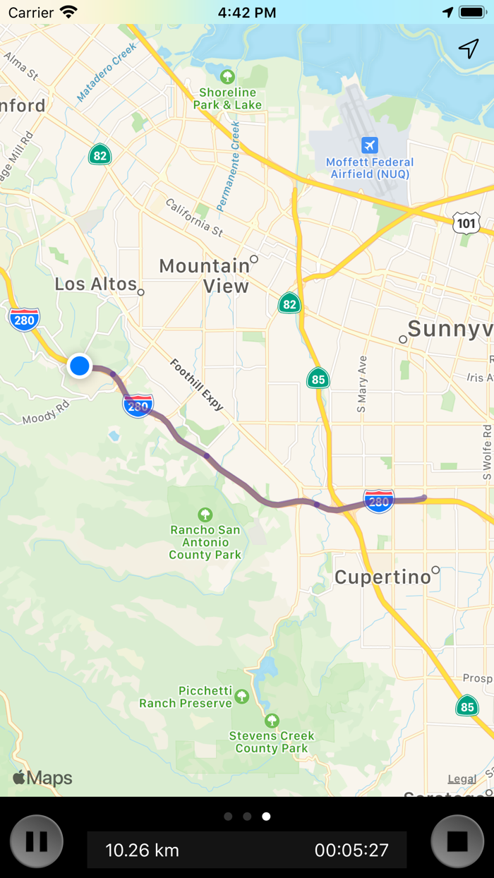 GPS Stone GPX Trip Recorder