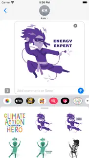 climate action super hero iphone screenshot 2