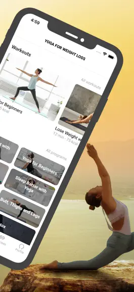 Game screenshot Yoga Poses For Weight Loss apk