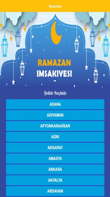 Ramazan Takvimi