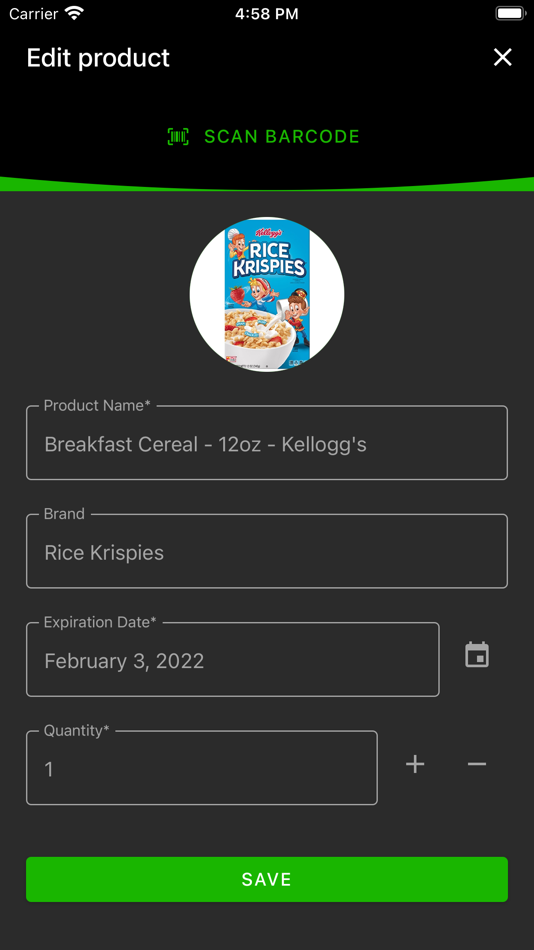 #3. Pantry Log (iOS) 由: Diogo Perillo