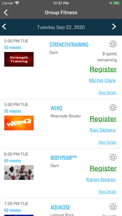 Screenshot #3 pour Racine Family YMCA