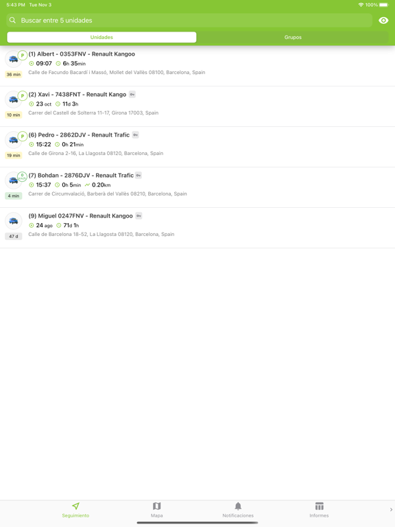 Screenshot #4 pour Ecogps