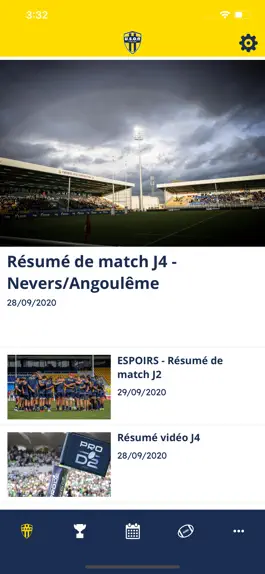 Game screenshot USON NEVERS RUGBY OFFICIEL mod apk
