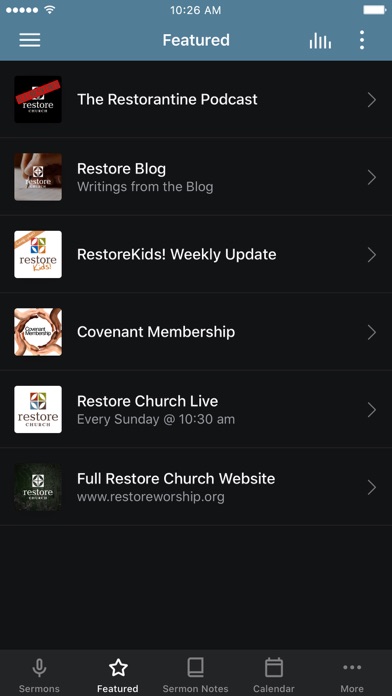 Restore Church NJ Screenshot