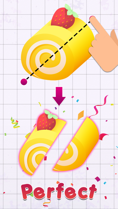 Screenshot #2 pour Cut Slice Perfect : Good cut