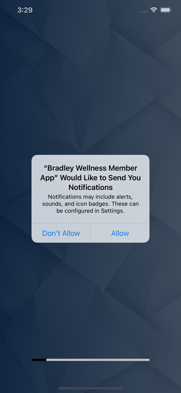 Bradley Wellness Member App