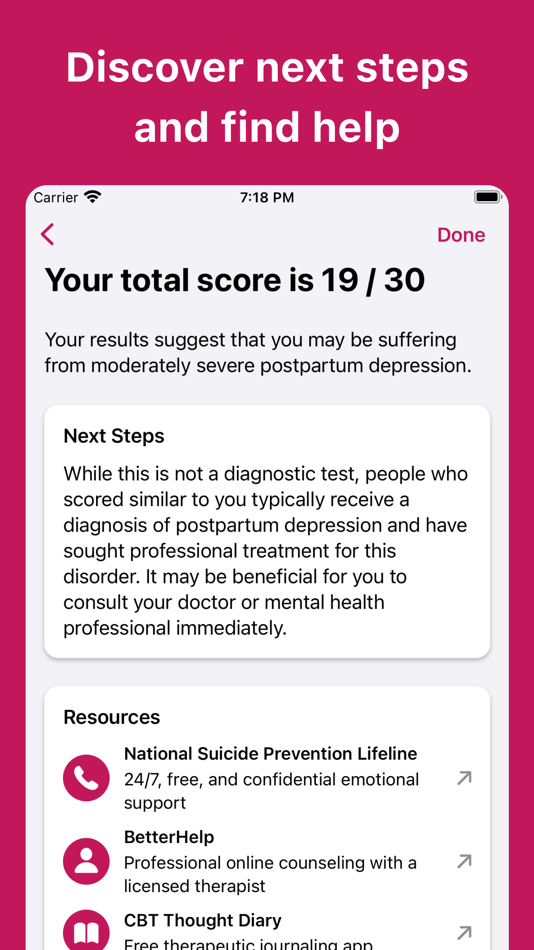 #3. Postpartum Depression Test (iOS) Podle: Inquiry Health LLC