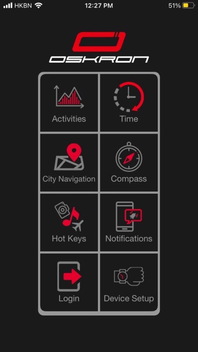 Oskron Ana-Digi SmartWatch Screenshot