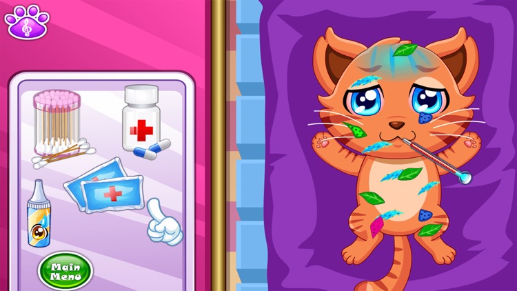 Pet Doctor Animals Caring Game screenshot-2