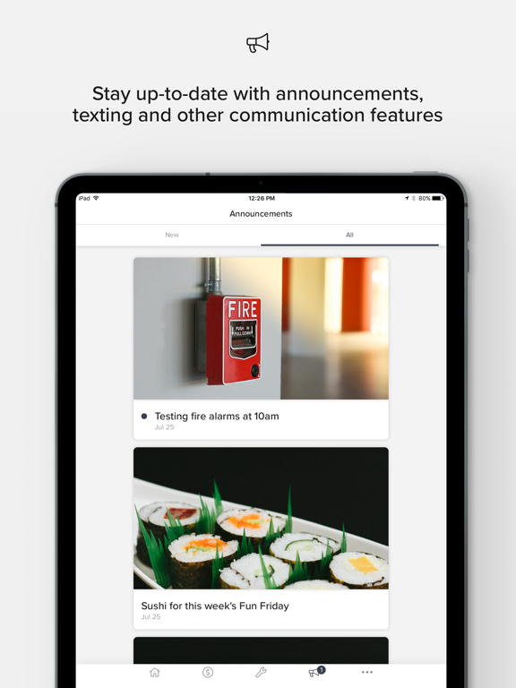 Resident Center iPad screenshot 8 - Business app