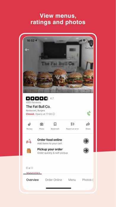 Wolf - restaurants & store app screenshot 3