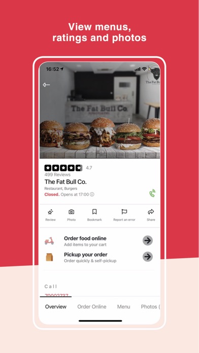 Wolf - restaurants & store app Screenshot