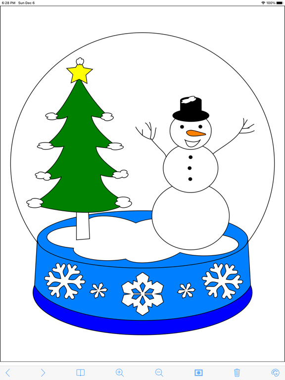 Screenshot #5 pour My Holiday Coloring Book