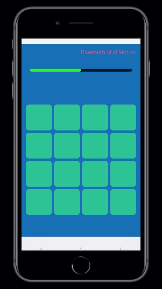 #2. Bluetooth Midi Motion (iOS) Podle: pablo lopez