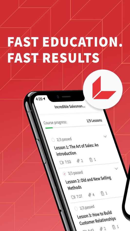 #1. Lectera - online courses (iOS) Által: Lectera LLC