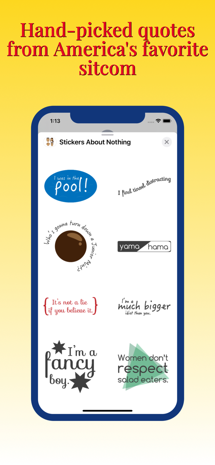 Stickers About Nothing