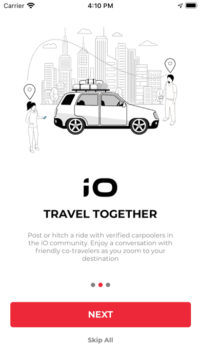 iO - Carpool With Ease! Screenshot