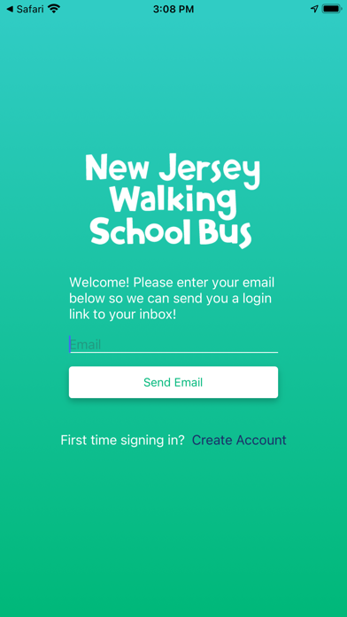 New Jersey Walking School Bus Screenshot