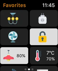 WristControl for HomeKit screenshot #6 for Apple Watch