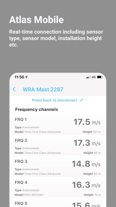 Atlas Mobile App Screenshot