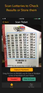 Lottery results-Ticket scanner screenshot #2 for iPhone