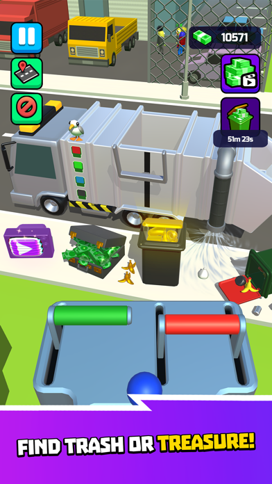 screenshot of Garbage Truck 3D!!! 3
