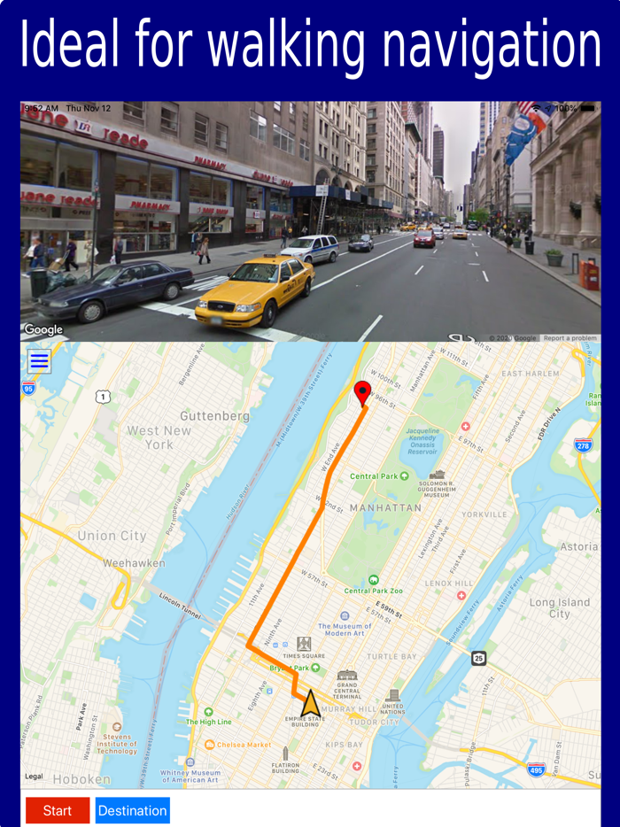 Street Navigation - Walking