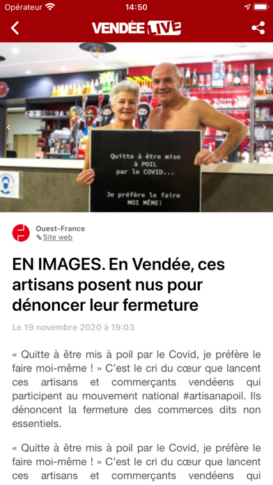 Vendée Live : Actu et Sport Screenshot