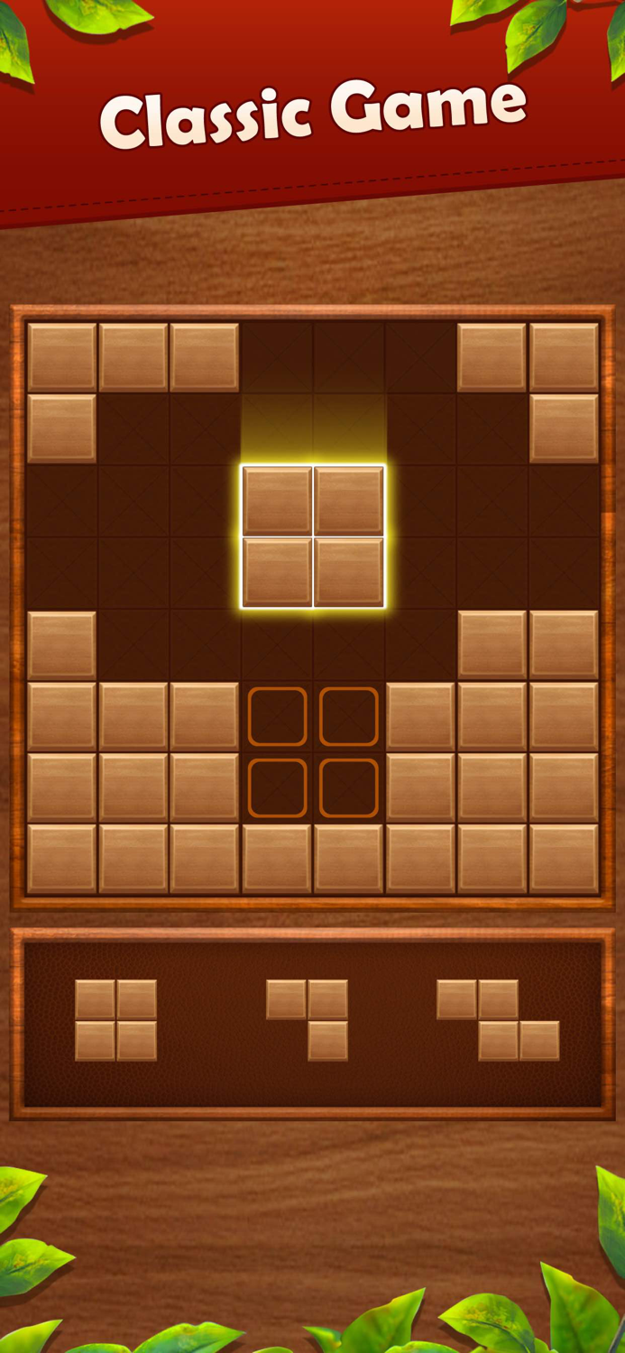 Wood Block Puzzle Deluxe