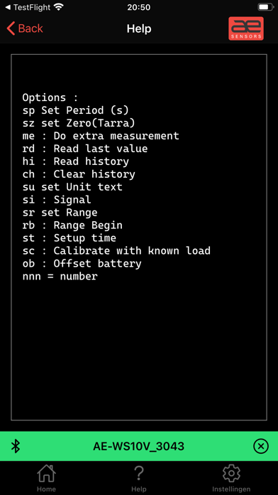 Screenshot #3 pour AE Sensors