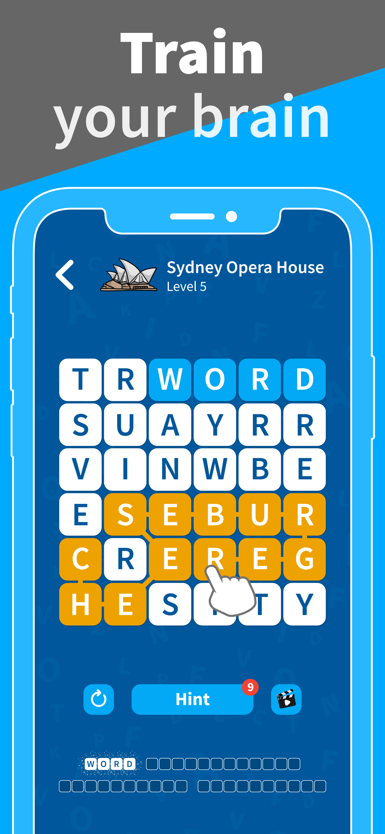 Word Game - Connect Letters