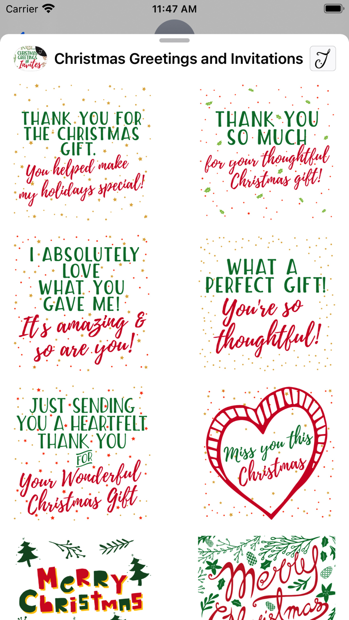 Christmas Greetings and Invites