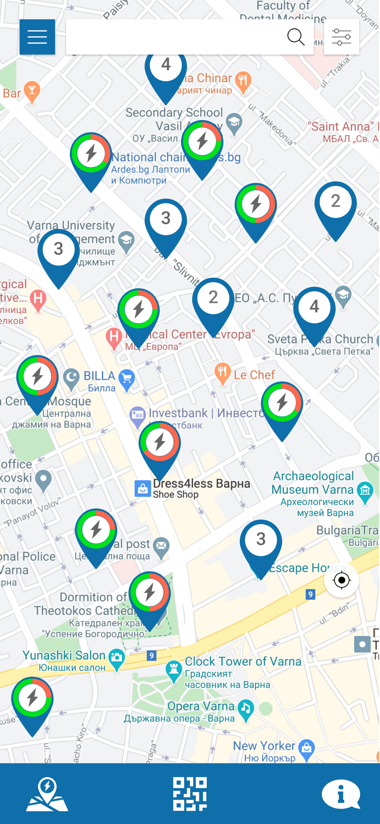 Varna Charging Stations