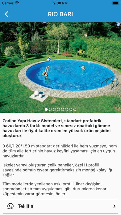 Yapı Havuz Screenshot