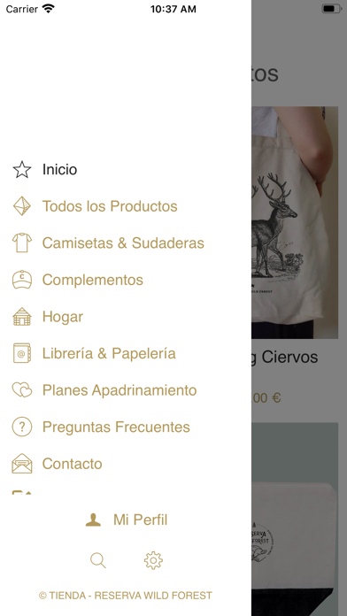 Tienda Reserva Wild Forest Screenshot