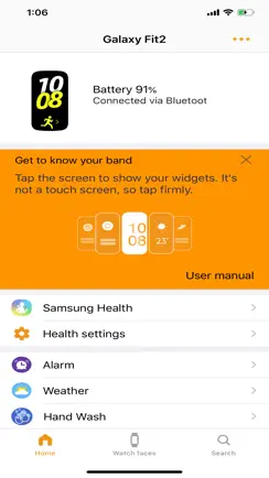 Samsung Galaxy Fit (Gear Fit) iPhone image 3