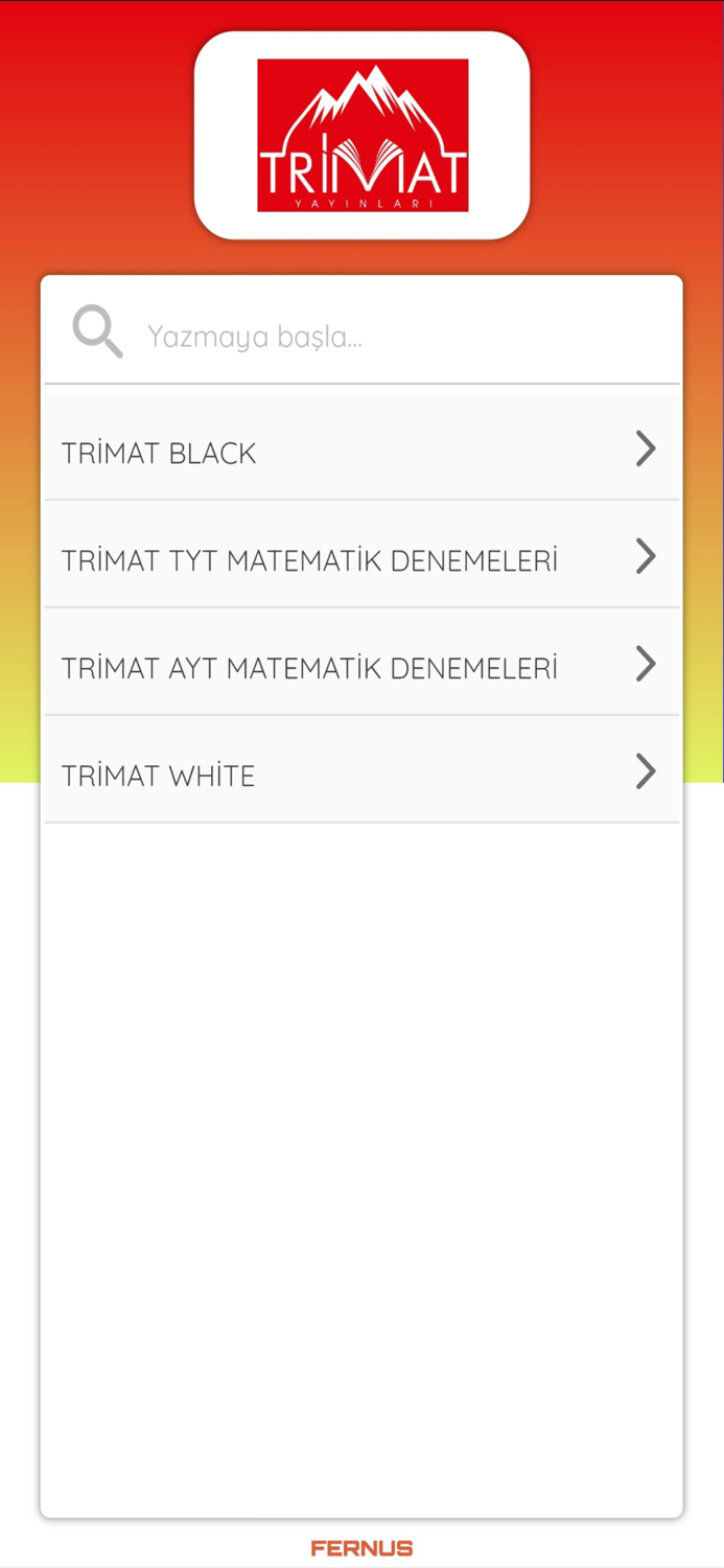 Trimat Video Çözüm