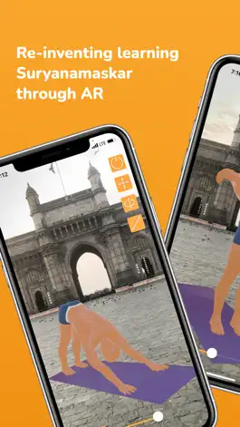 Game screenshot SuryaNamaskAR in AR mod apk