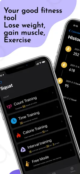 Game screenshot Squat Workout Daily at Home mod apk