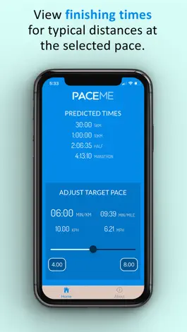 Game screenshot Pace Me Running Calculator apk