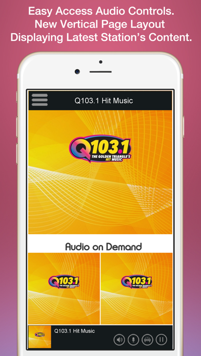 How to cancel & delete Q103.1 Hit Music from iphone & ipad 2