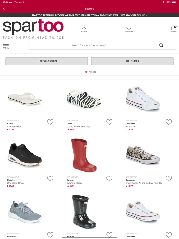 Screenshot #5 pour Chaussures & Shopping Spartoo