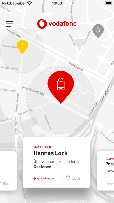 Screenshot #1 pour Vodafone Smart Lock