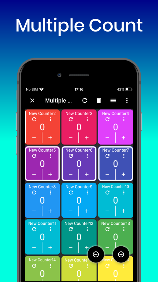 #2. Multiple Smart Counter (iOS) By: Yoshiyuki Nishikubo