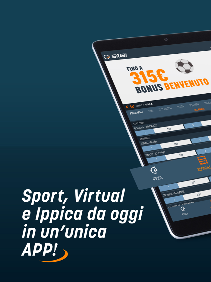 SNAI SPORT SCOMMESSE