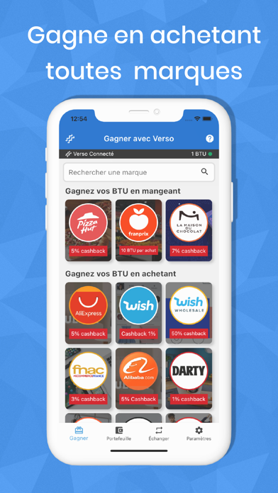 Verso : cashback en crypto Verso : cashback en crypto